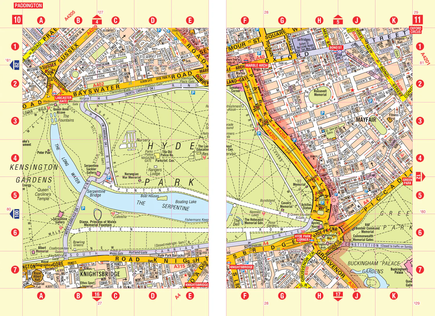 Big London A-Z Street Atlas: Detailed and accurate iconic street map of London