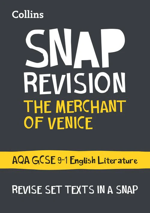 Collins GCSE Grade 9-1 SNAP Revision - The Merchant of Venice: AQA GCSE 9-1 English Literature Text Guide: Ideal for the 2026 and 2027 exams
