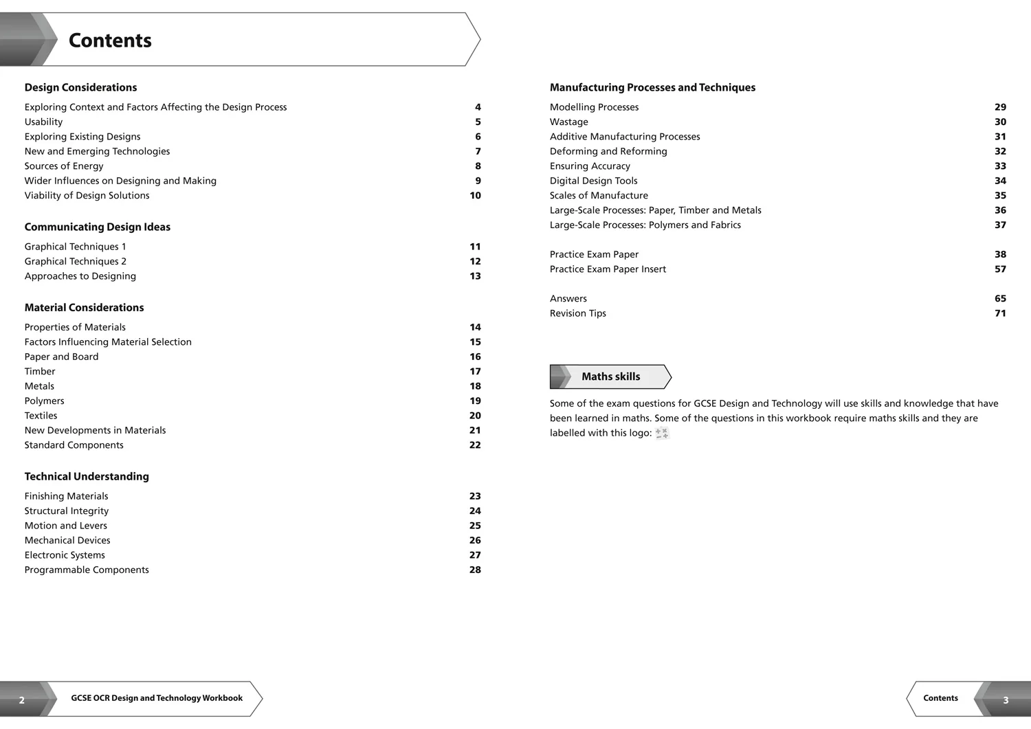 Collins GCSE Grade 9-1 Revision - OCR GCSE 9-1 Design & Technology Workbook: Ideal for the 2026 and 2027 exams