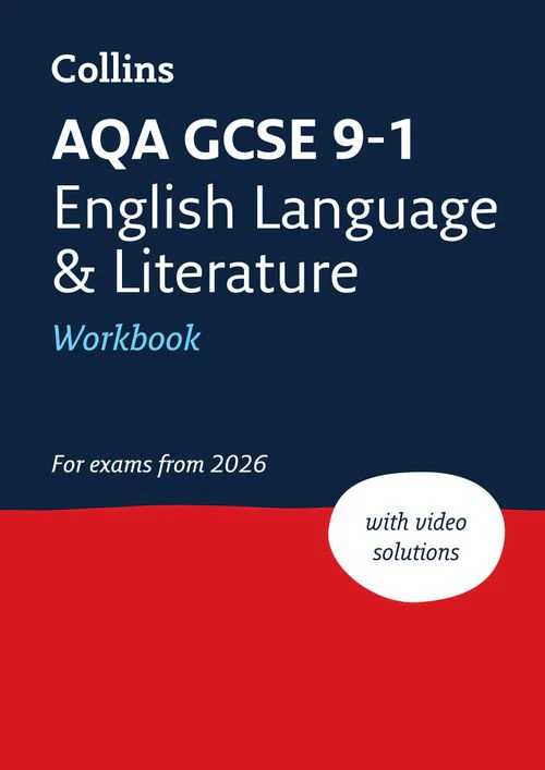 Collins GCSE Grade 9-1 Revision - AQA GCSE 9-1 English Language and Literature Workbook: Ideal for the 2026 and 2027 exams (Third edition)