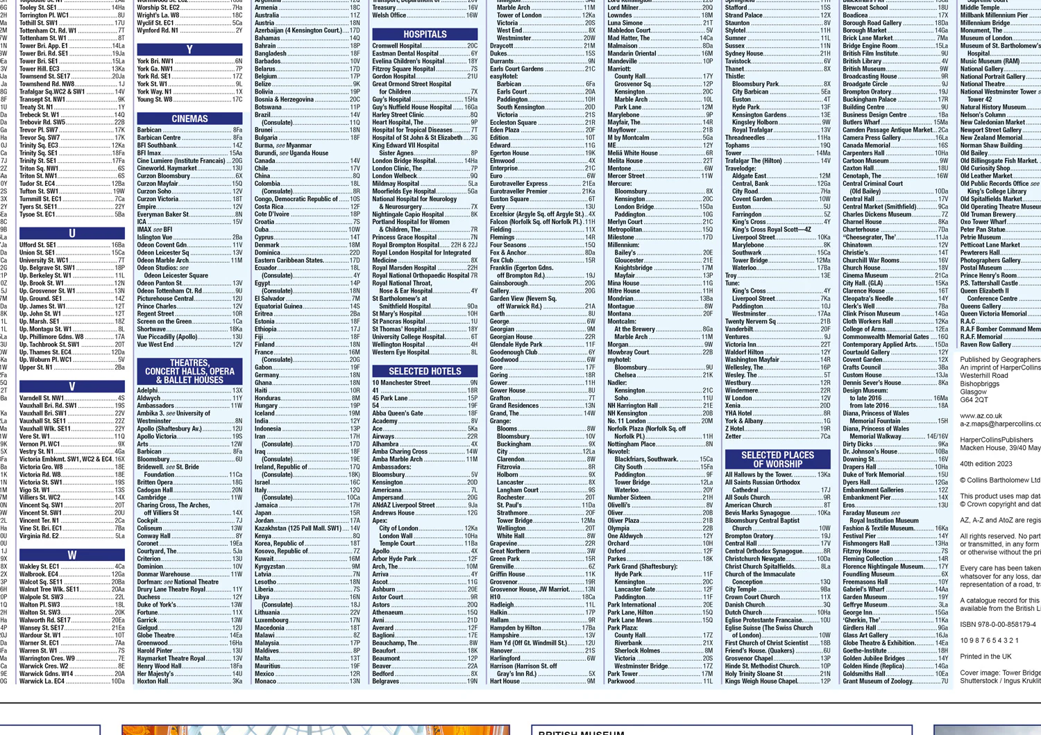 104-london-a-z-visitors-map-new-edition--5.webp London A-Z Visitors Map: (New edition)