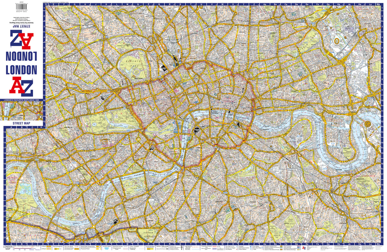 London A-Z Street Map