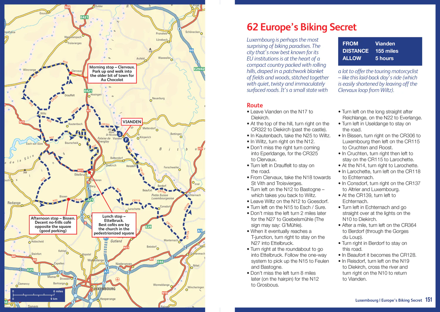 A -Z Europe for Bikers: 100 scenic routes around Europe
