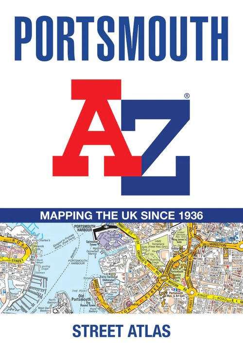 Portsmouth A-Z Street Atlas: Accurate street map for easy navigation (Tenth edition)