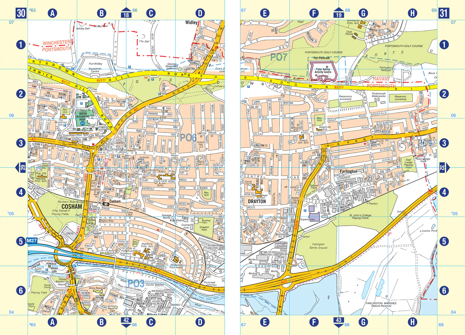 108-portsmouth-a-z-street-atlas-accurate-street-map-for-easy-navigation-tenth-edition--4.webp Portsmouth A-Z Street Atlas: Accurate street map for easy navigation (Tenth edition)