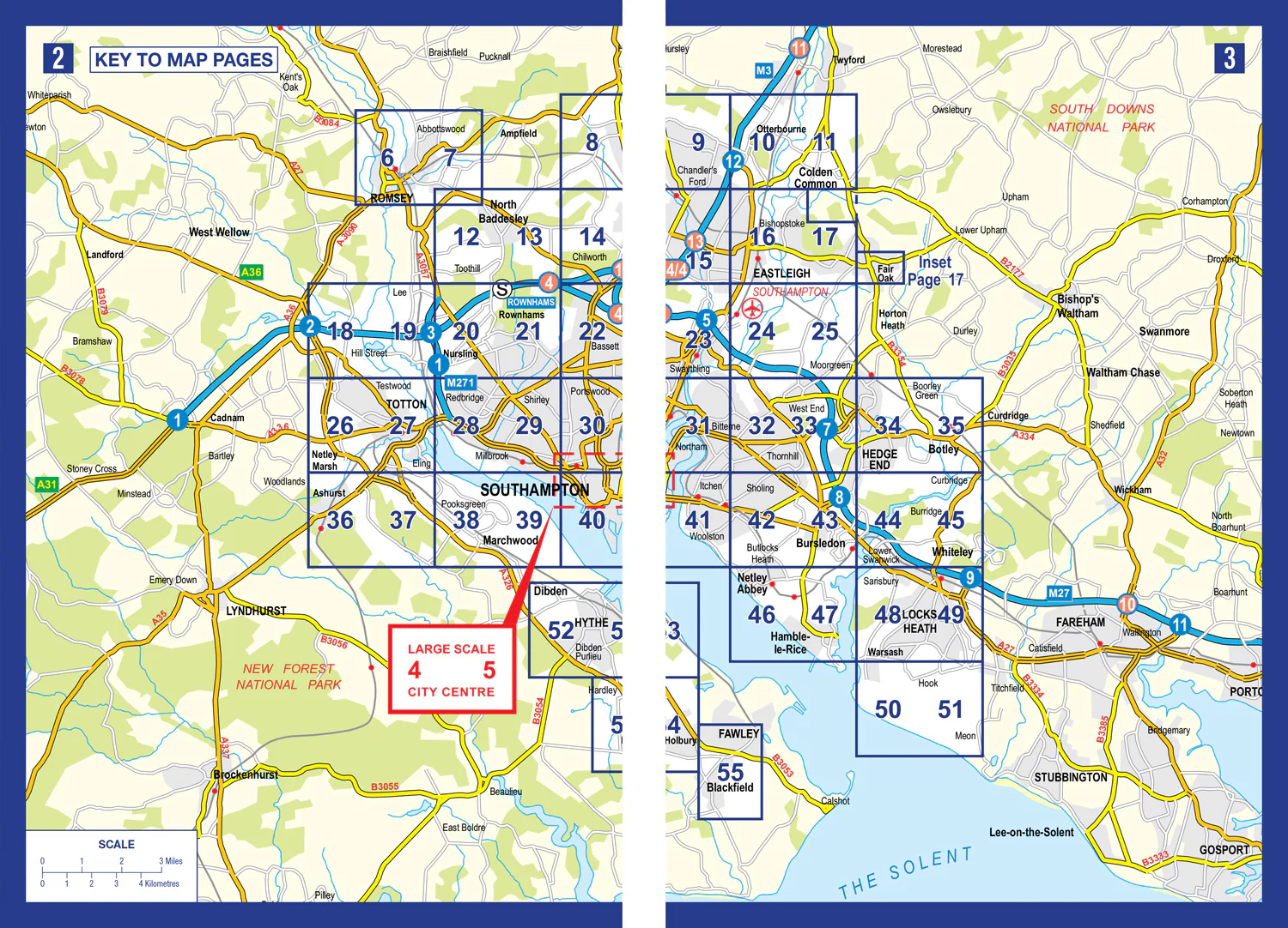 Southampton A-Z Street Atlas: Accurate street map for easy navigation (Tenth edition)
