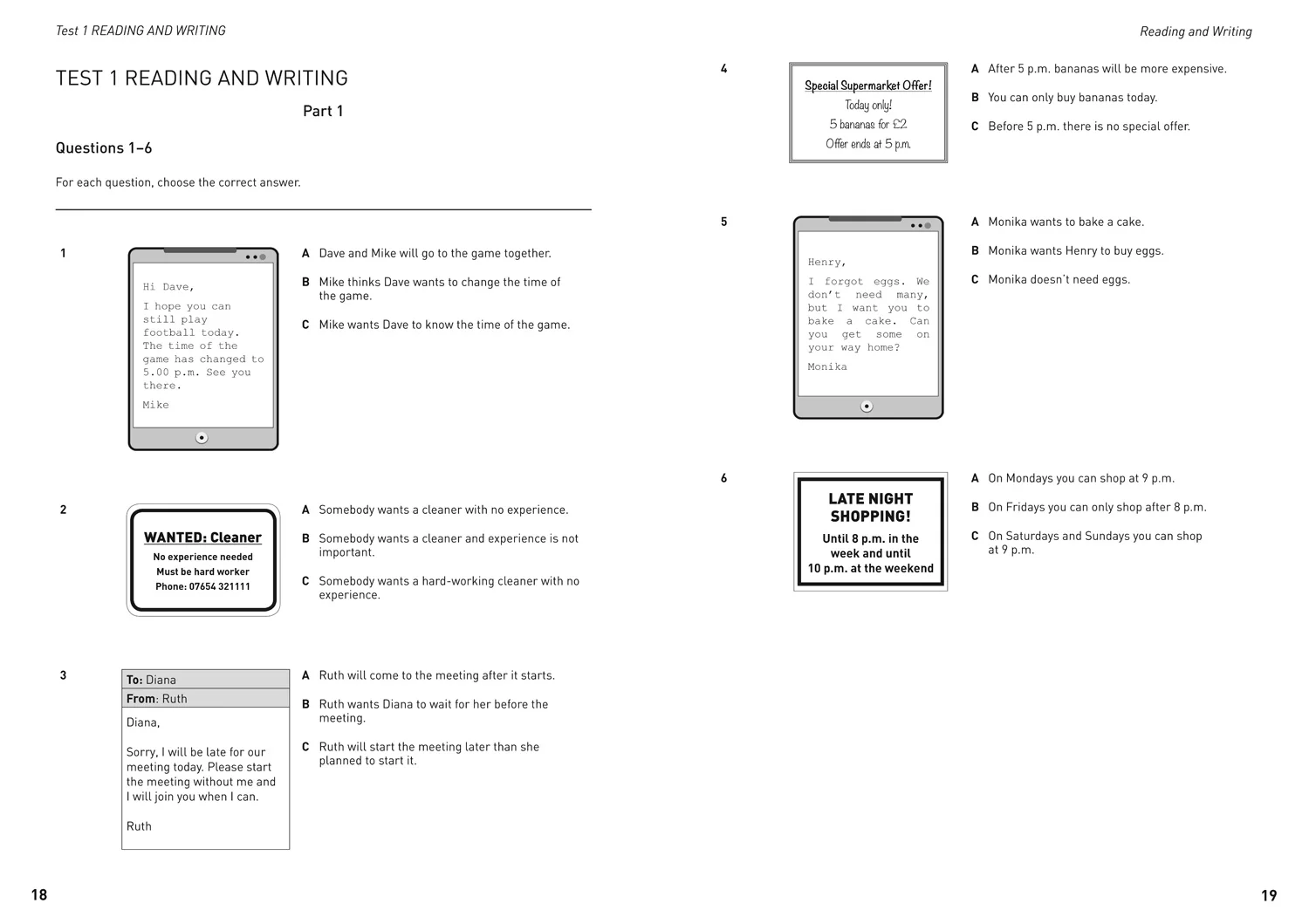 Collins Cambridge English - Practice Tests for A2 Key: KET