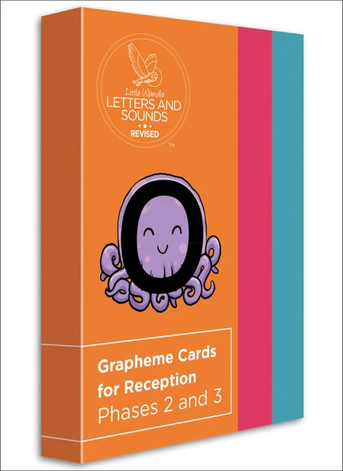 Big Cat Phonics for Little Wandle Letters and Sounds Revised - Grapheme Cards for Reception: Phases 2 and 3