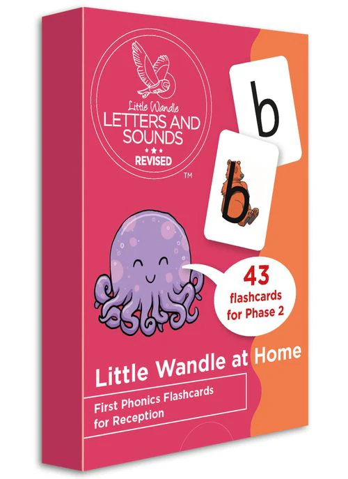 Big Cat Phonics for Little Wandle Letters and Sounds Revised - Little Wandle at Home First Phonics Flashcards for Reception