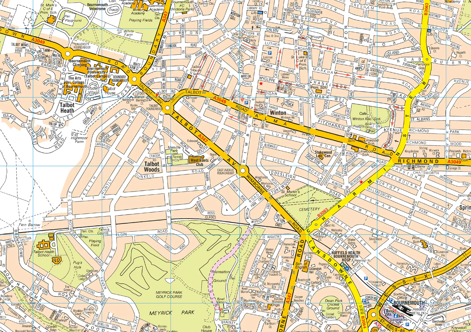111-bournemouth-a-z-pocket-street-map-accurate-street-map-for-easy-navigation-3.webp Bournemouth A-Z Pocket Street Map: Accurate street map for easy navigation