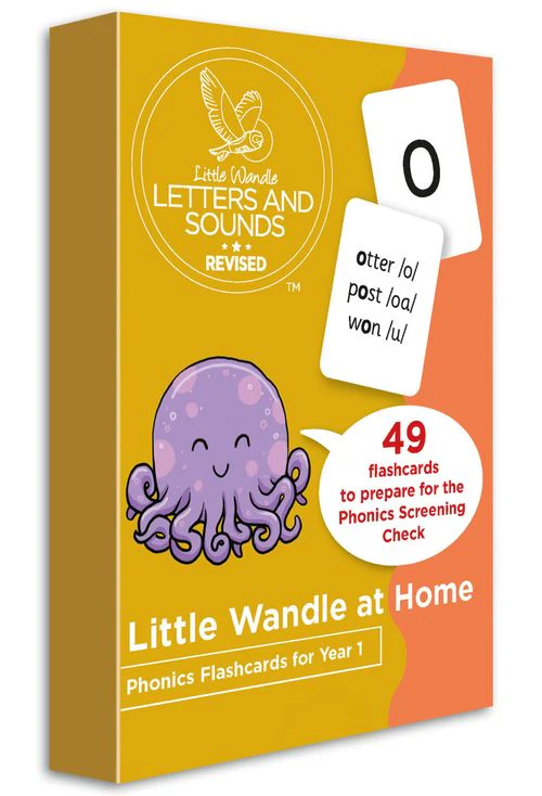 Big Cat Phonics for Little Wandle Letters and Sounds Revised - Little Wandle at Home Phonics Flashcards for Year 1