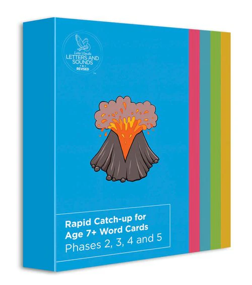 Big Cat Phonics for Little Wandle Letters and Sounds Revised - Rapid Catch-up for Age 7+ Word Cards (ready-to-use cards)