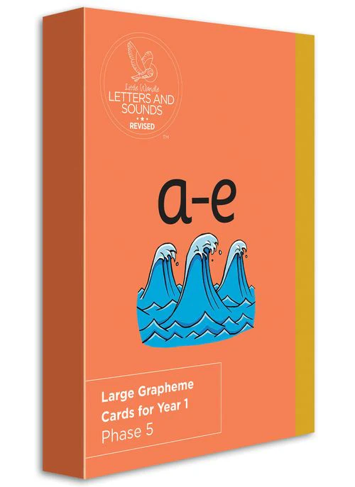 Big Cat Phonics for Little Wandle Letters and Sounds Revised - Large Grapheme Cards for Year 1: Phase 5