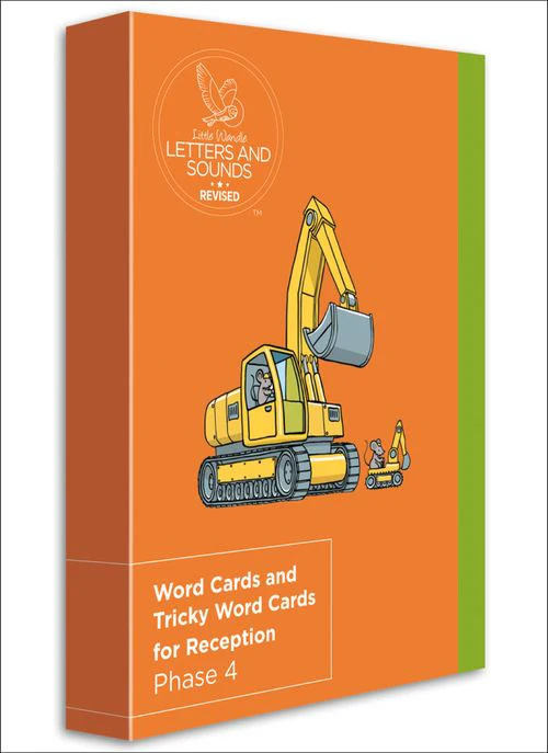 Big Cat Phonics for Little Wandle Letters and Sounds Revised - Word Cards and Tricky Word Cards for Reception: Phase 4
