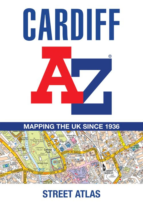 Cardiff A-Z Street Atlas: Accurate street map for easy navigation (Eighth edition)