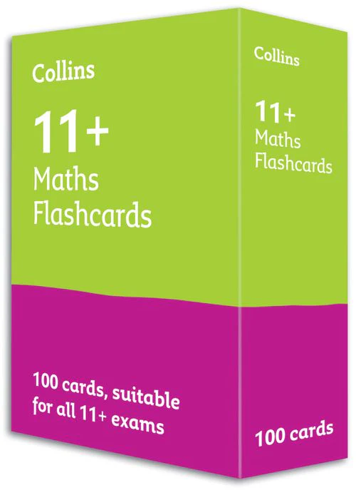 Collins 11+ Practice - 11+ Maths Flashcards: For the 2025 GL Assessment and CEM Tests
