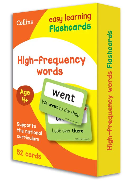 Collins Easy Learning KS1 - High Frequency Words Flashcards: Ideal for home learning