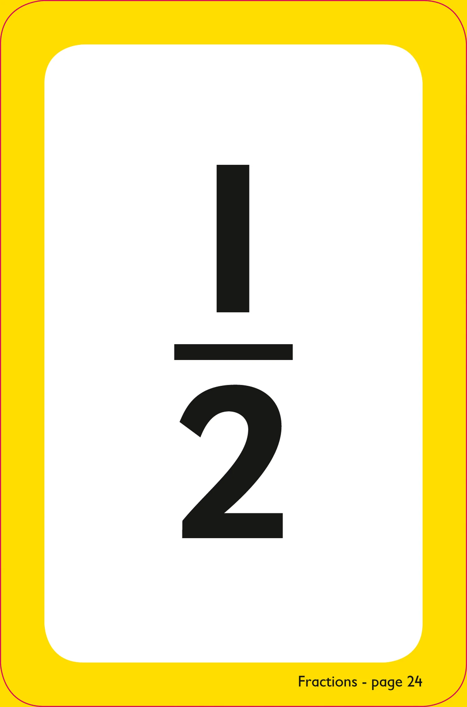 1145-collins-easy-learning-ks1-fractions-flashcards-ideal-for-home-learning-3.webp Collins Easy Learning KS1 - Fractions Flashcards: Ideal for home learning