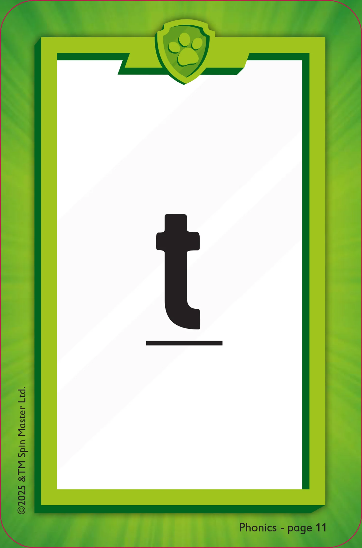 Paw Patrol - PAW Patrol Phonics Flashcards: Have fun learning to read with the PAW Patrol pups