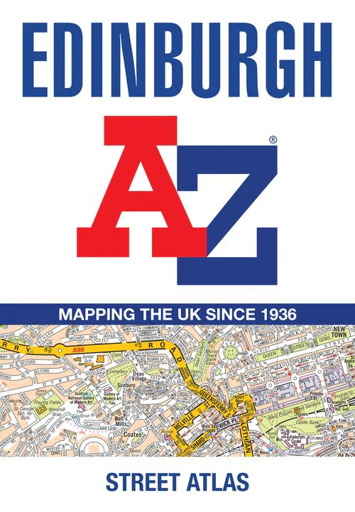 Edinburgh A-Z Street Atlas: Accurate street map for easy navigation (11th edition)