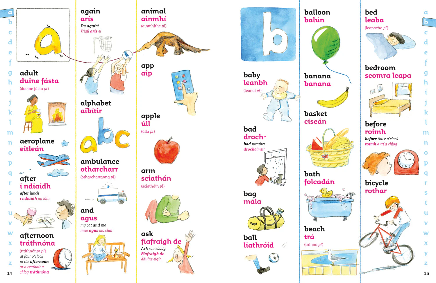 Collins First Dictionaries - First Irish Dictionary: 500 first words for ages 5+ (Third edition)