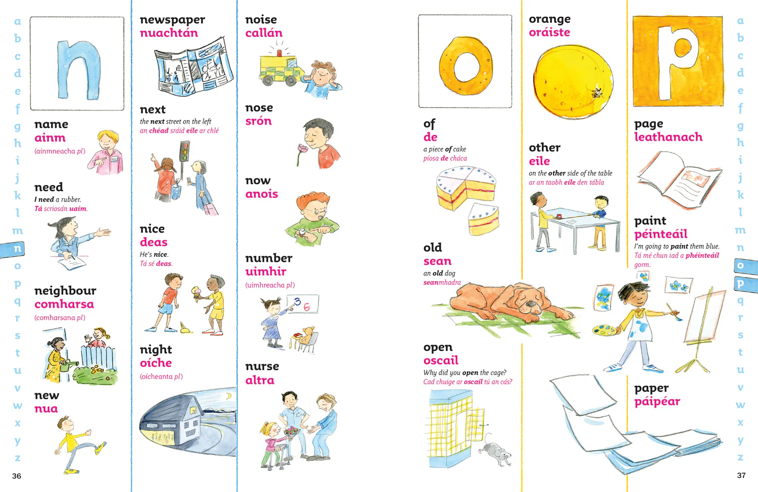 Collins First Dictionaries - First Irish Dictionary: 500 first words for ages 5+ (Third edition)