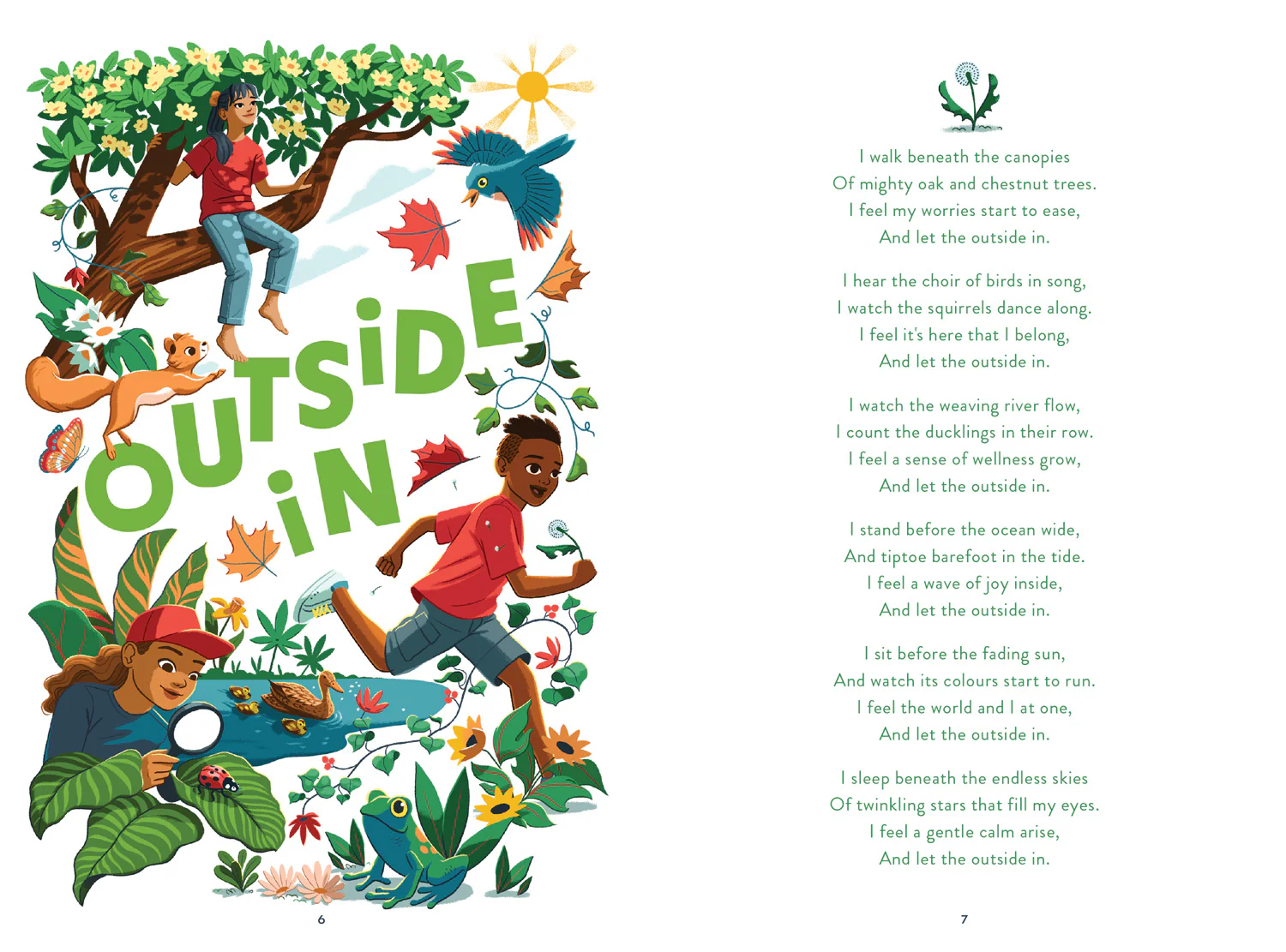 Outside In: Nature Poems – Blue Peter’s book club choice for 2026