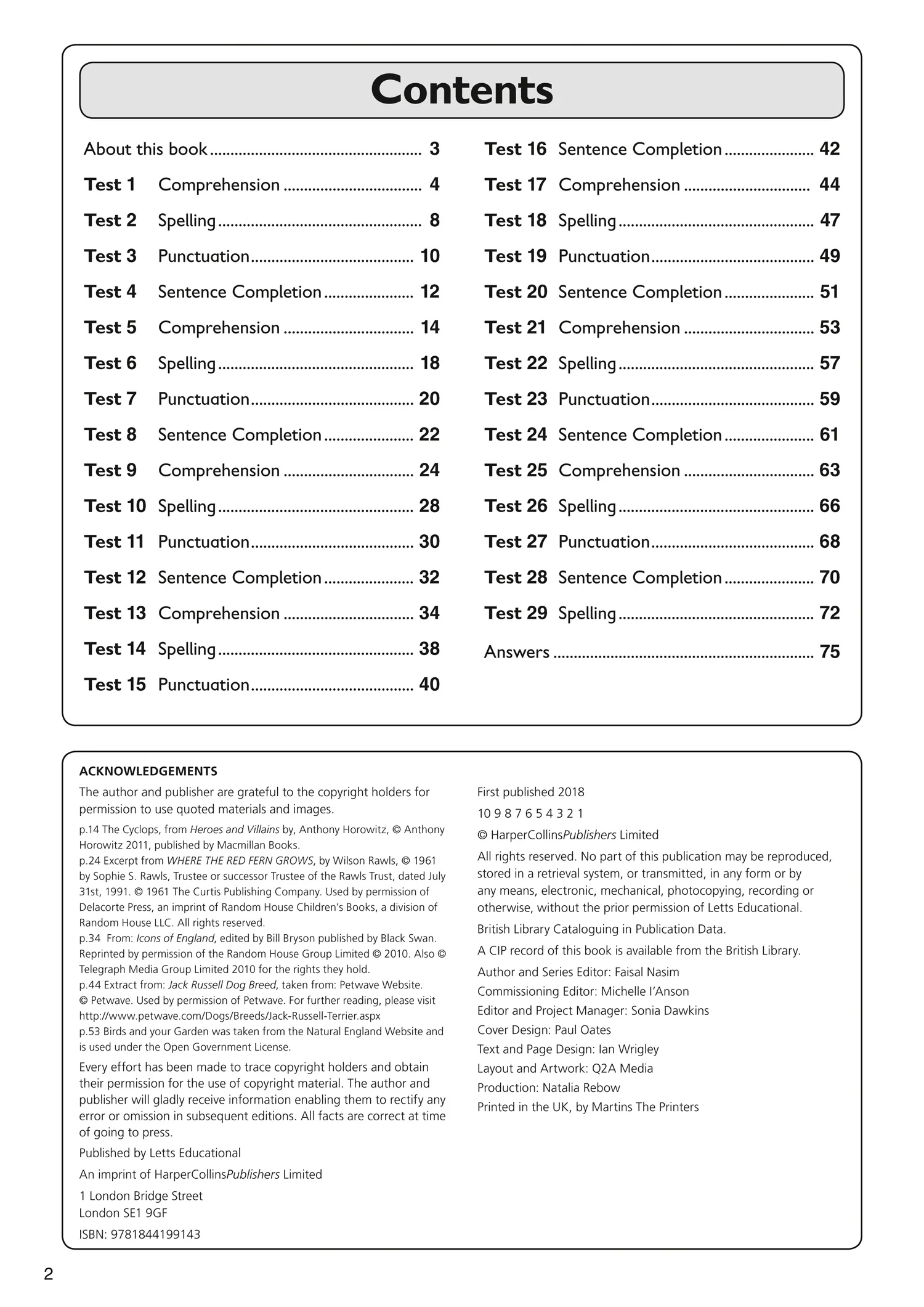 Collins 11+ Practice - 11+ English Quick Practice Tests Age 9-10 (Year 5): For the 2025 GL Assessment Tests