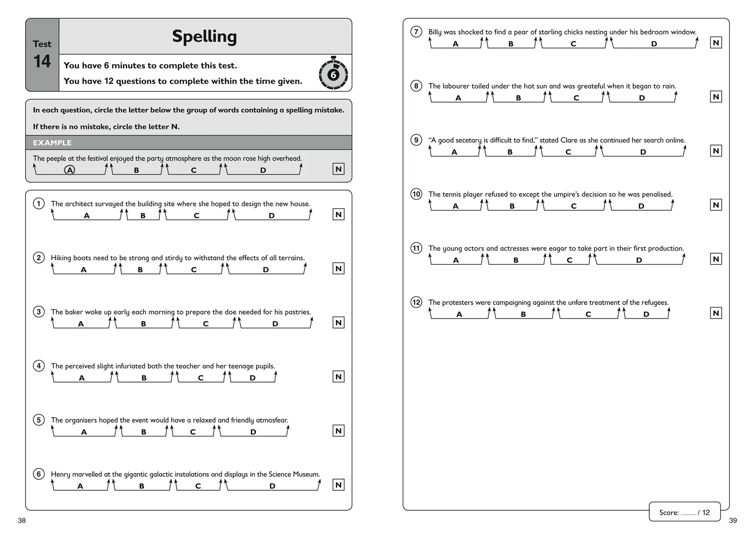 1179-collins-11-practice-11-english-quick-practice-tests-age-9-10-year-5-for-the-2025-gl-assessment-tests-4.webp Collins 11+ Practice - 11+ English Quick Practice Tests Age 9-10 (Year 5): For the 2025 GL Assessment Tests