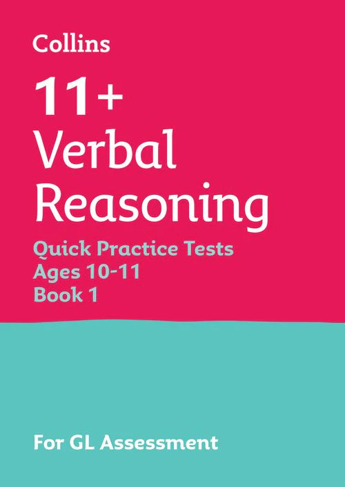 Collins 11+ Practice - 11+ Verbal Reasoning Quick Practice Tests Age 10-11 (Year 6) Book 1: For the 2025 GL Assessment Tests