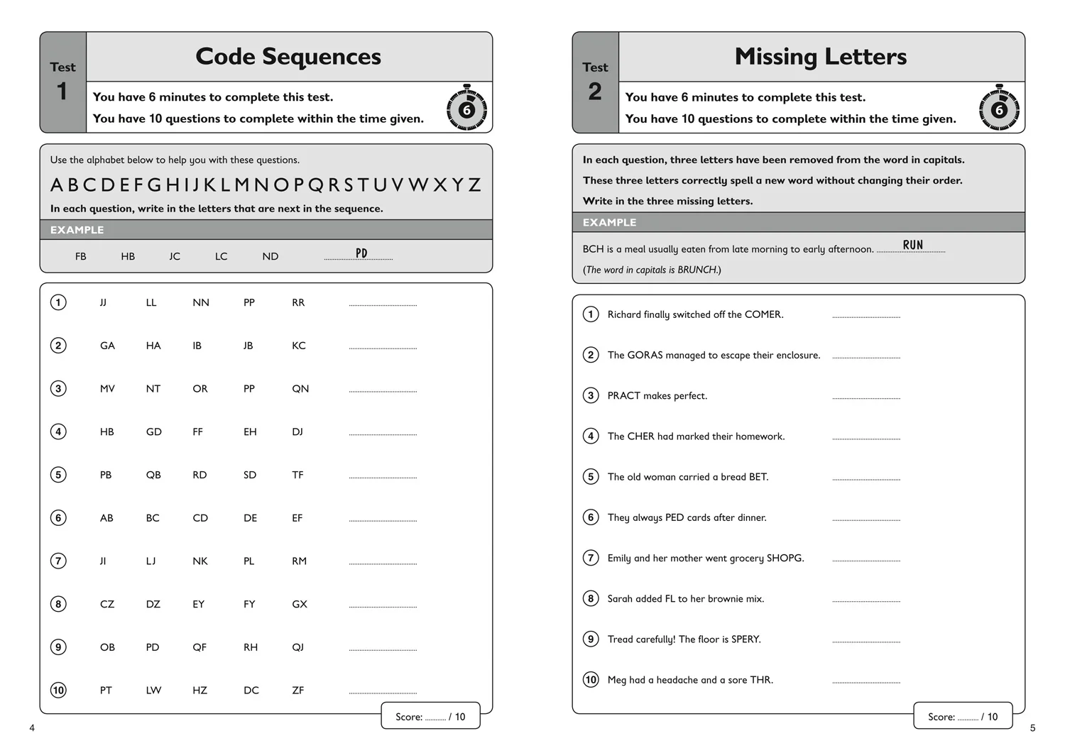 Collins 11+ Practice - 11+ Verbal Reasoning Quick Practice Tests Age 9-10 (Year 5): For the 2025 GL Assessment Tests