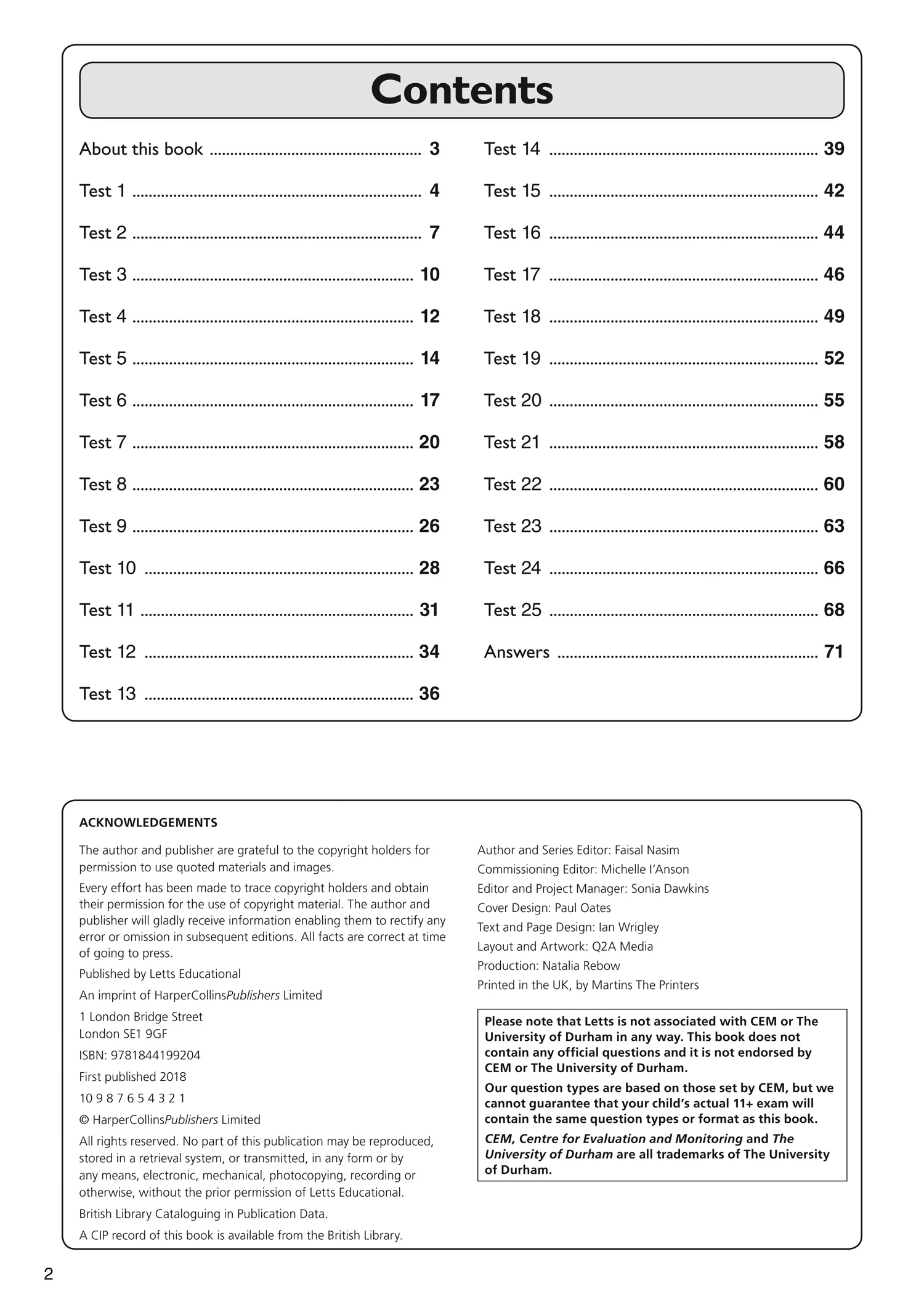Collins 11+ Practice - 11+ Spatial Reasoning Quick Practice Tests Age 10-11 (Year 6): For the 2025 CEM Tests