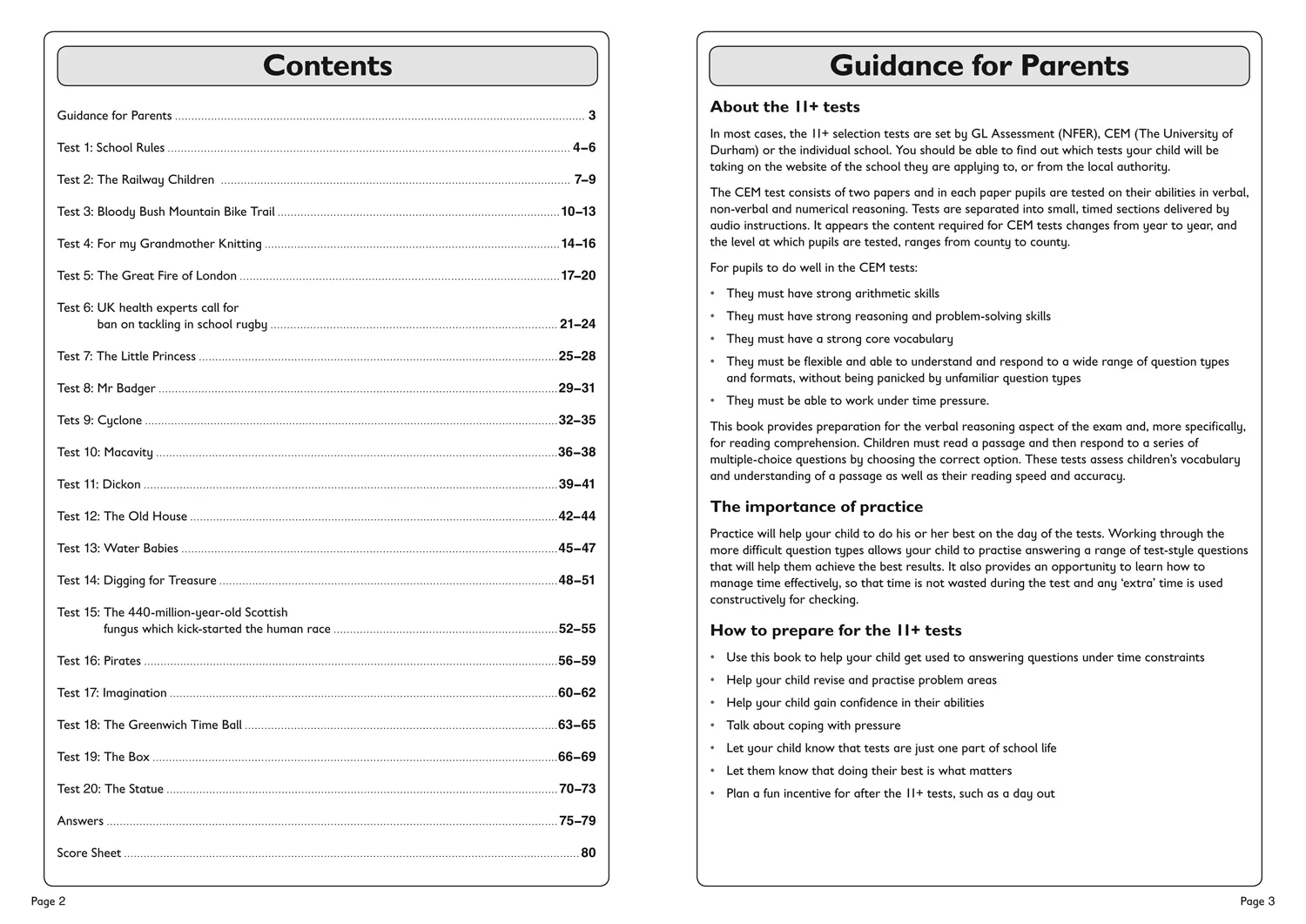Collins 11+ Practice - 11+ Verbal Reasoning Comprehension Practice Workbook: For the 2025 CEM Tests
