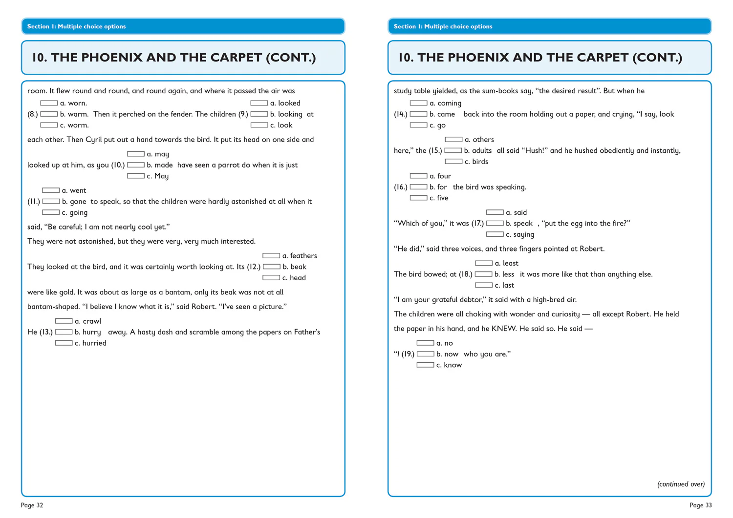 Collins 11+ - 11+ Verbal Reasoning Cloze Support and Practice Workbook: For the 2025 CEM tests