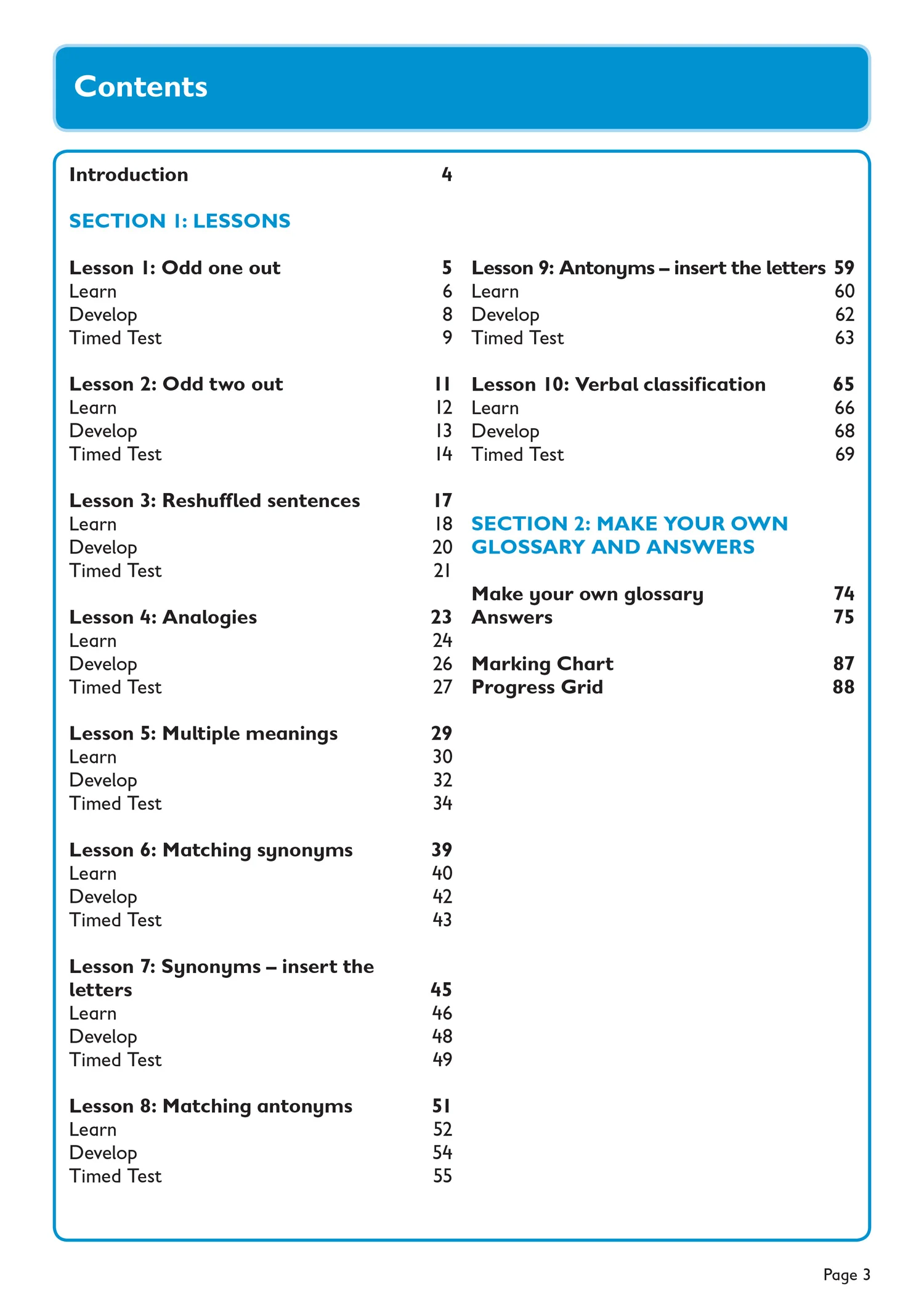 Collins 11+ - 11+ Verbal Reasoning Vocabulary Support and Practice Workbook: For the 2025 CEM Tests