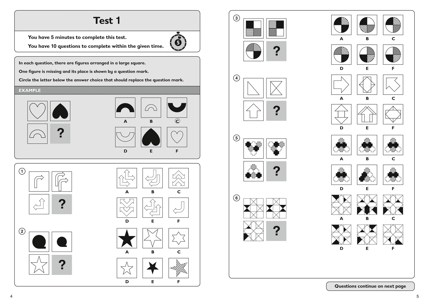 Collins 11+ Practice - 11+ Non-Verbal Reasoning Quick Practice Tests Age 10-11 (Year 6): For the 2025 CEM Tests