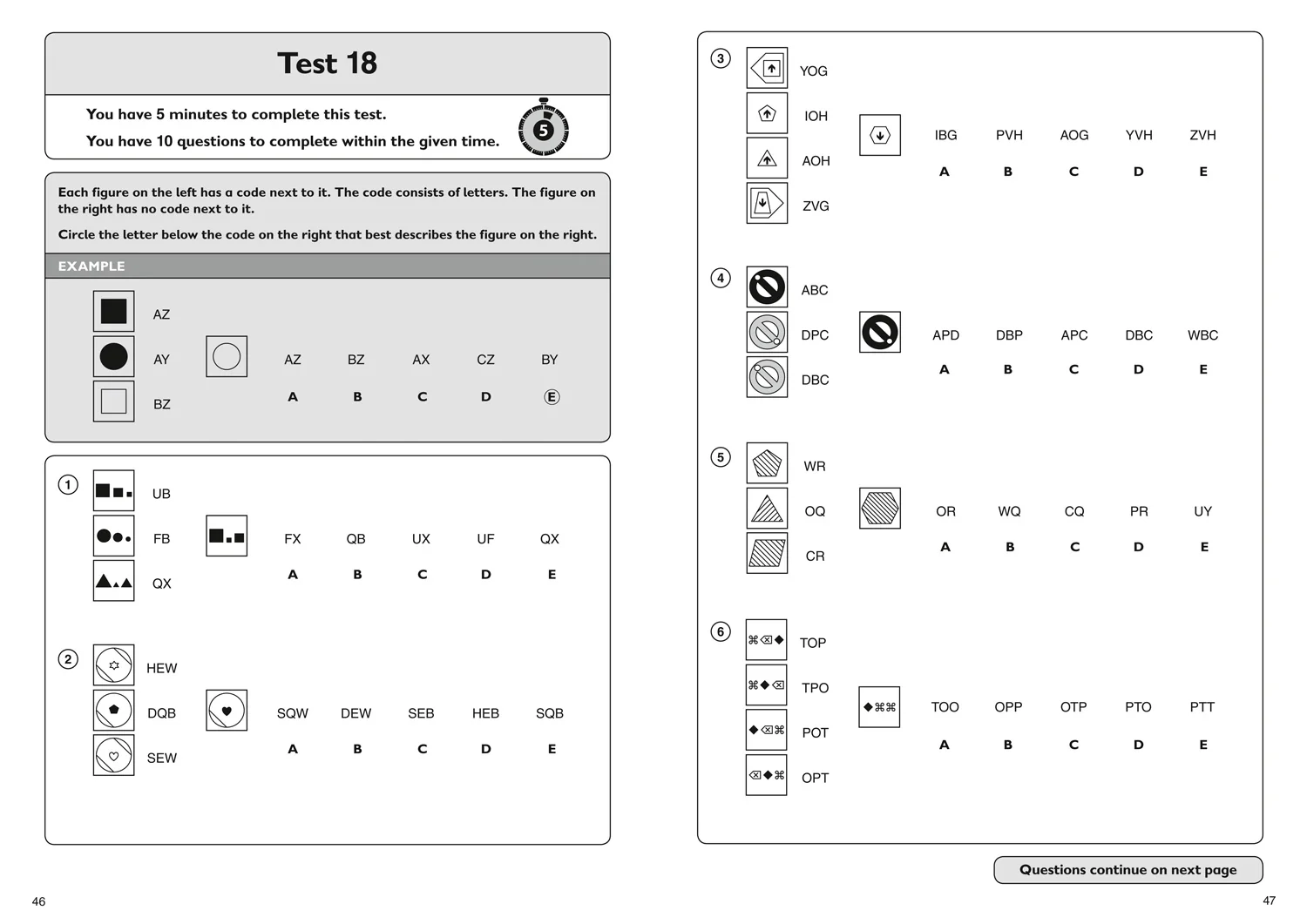 1218-collins-11-practice-11-non-verbal-reasoning-quick-practice-tests-age-10-11-year-6-for-the-2025-cem-tests-3.webp Collins 11+ Practice - 11+ Non-Verbal Reasoning Quick Practice Tests Age 10-11 (Year 6): For the 2025 CEM Tests