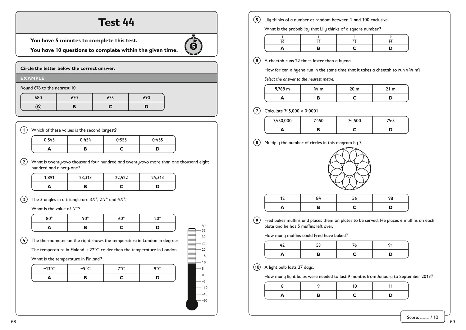 1219-collins-11-practice-11-maths-quick-practice-tests-age-9-10-year-5-for-the-2025-cem-tests-4.webp Collins 11+ Practice - 11+ Maths Quick Practice Tests Age 9-10 (Year 5): For the 2025 CEM Tests