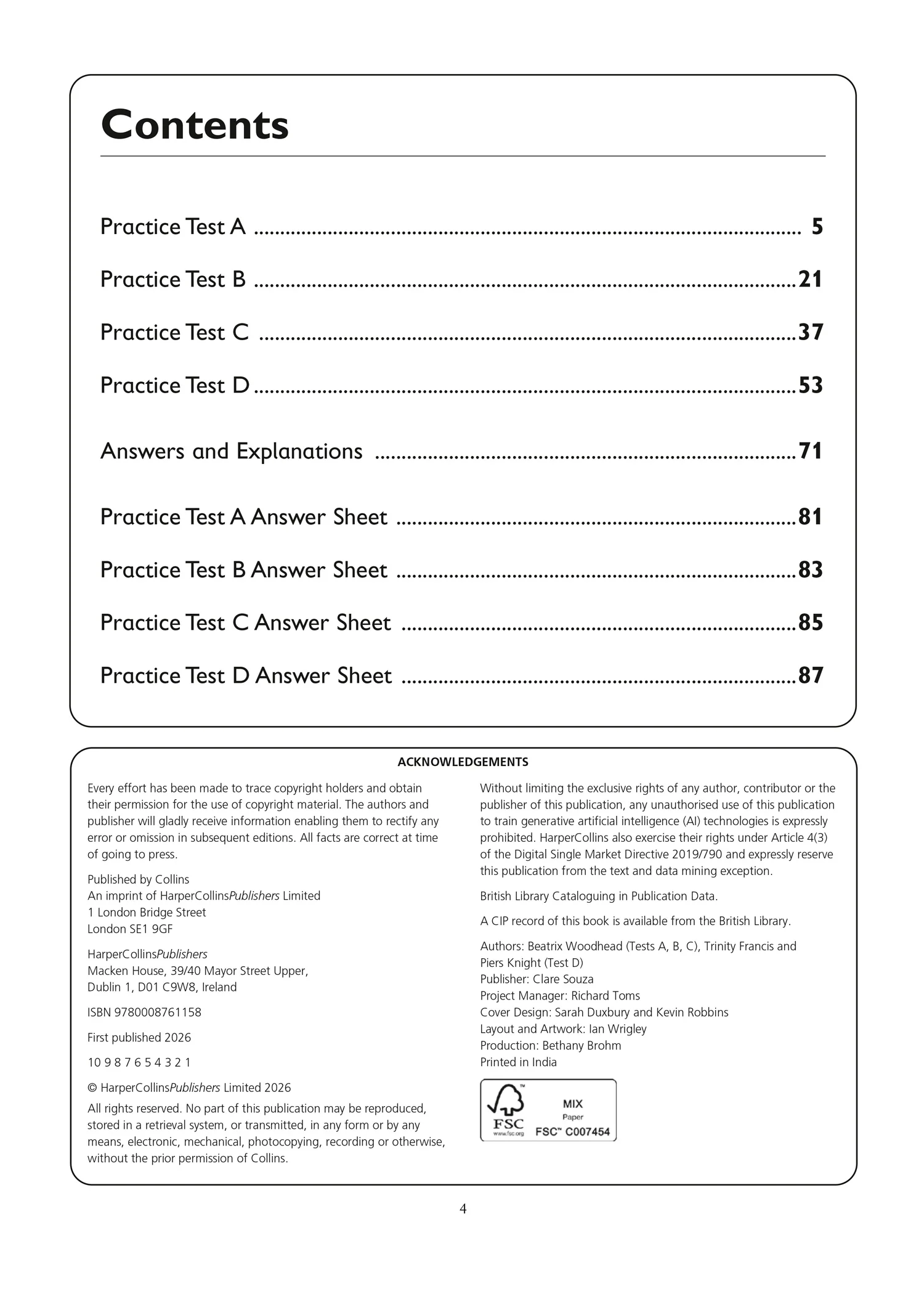 Collins 11+ Practice - 11+ Non-Verbal Reasoning Practice Papers Book 3: For the 2026 GL Assessment Tests
