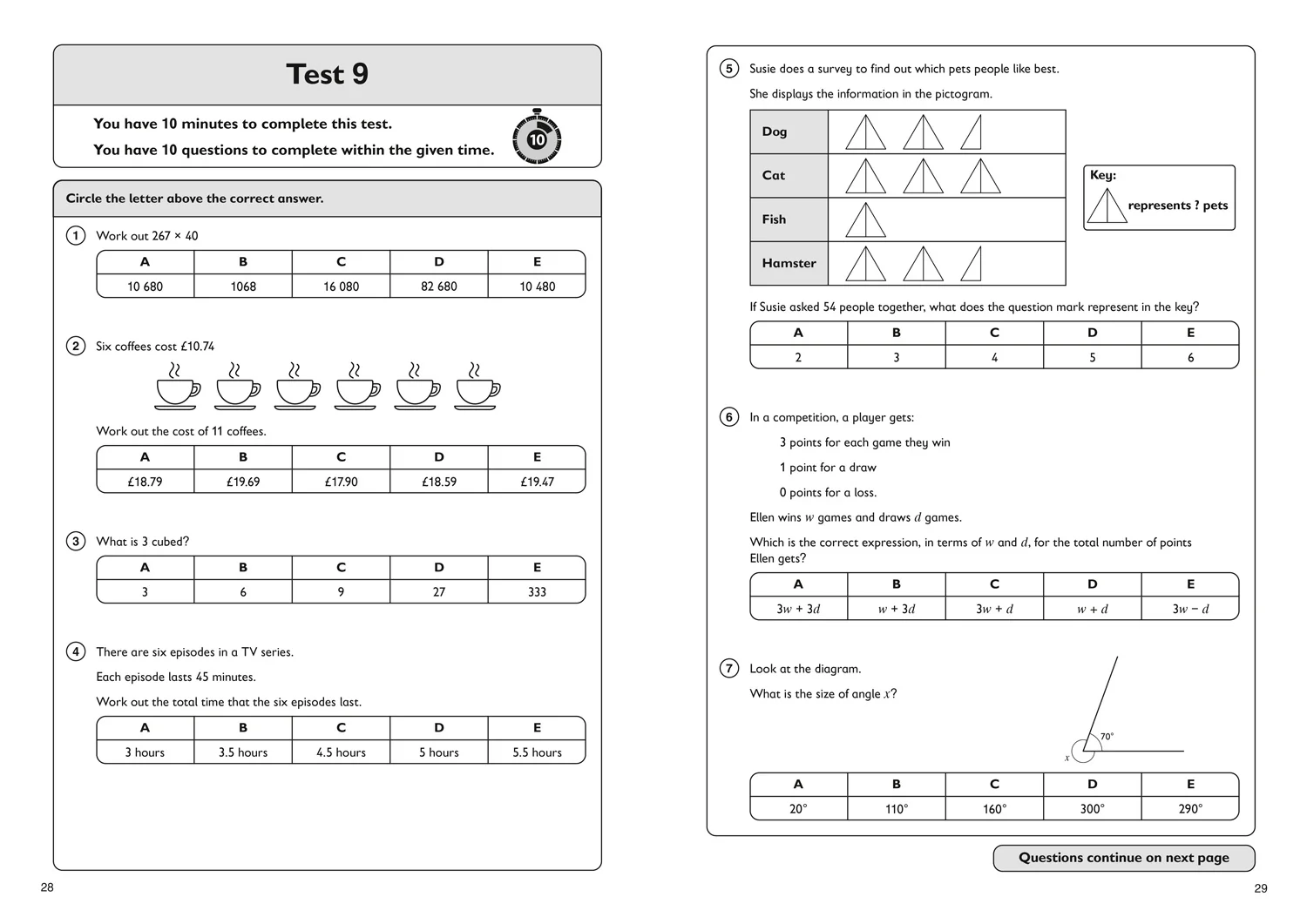 1228-collins-11-practice-11-maths-quick-practice-tests-age-10-11-year-6-book-3-for-the-2026-gl-assessment-tests-3.webp Collins 11+ Practice - 11+ Maths Quick Practice Tests Age 10-11 (Year 6) Book 3: For the 2026 GL Assessment Tests