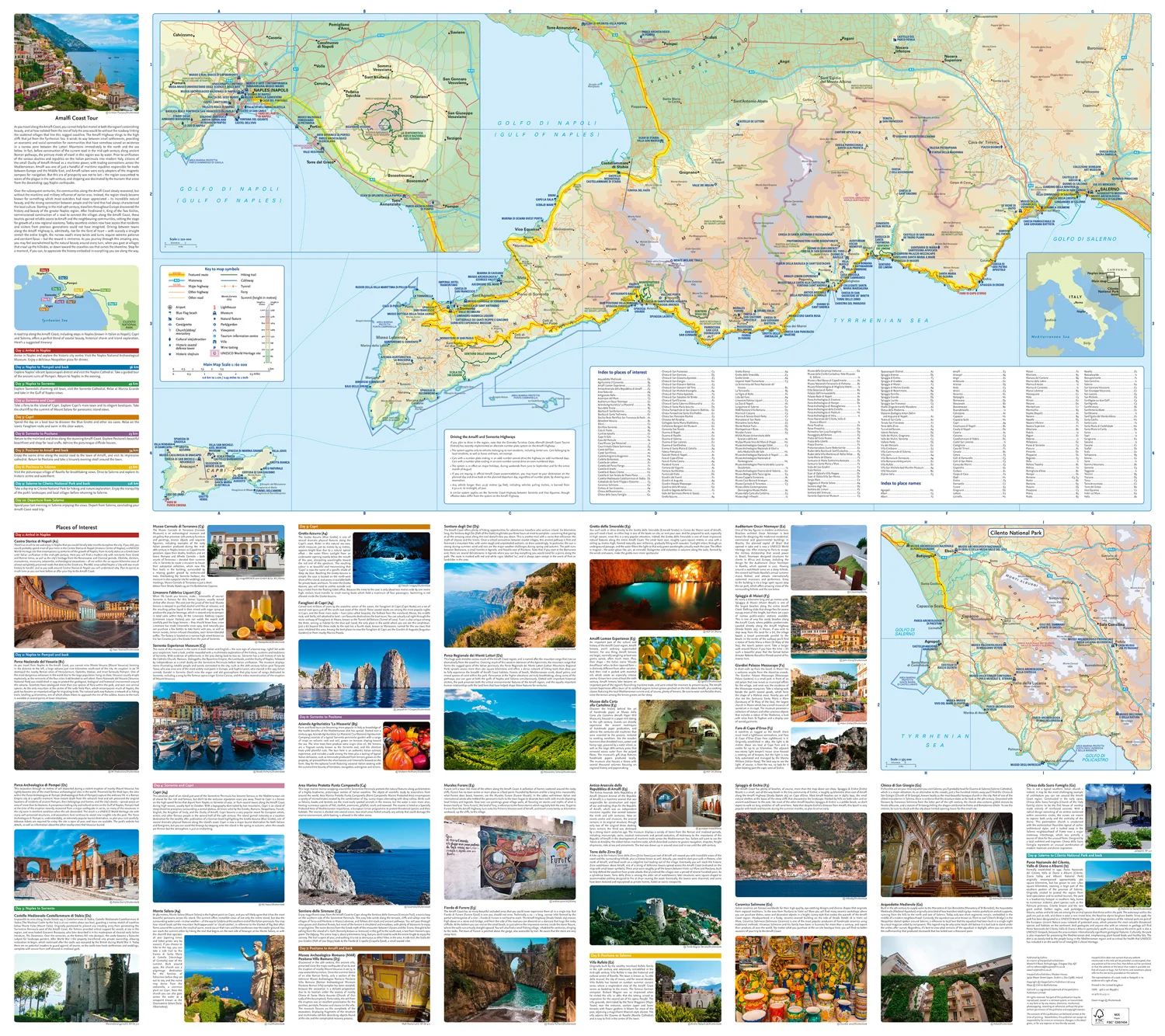 Amalfi Coast Adventure Map: Plan your dream trip along Italy's iconic coastline