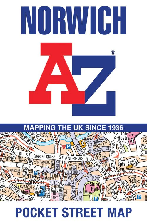 Norwich A-Z Pocket Street Map: (Second edition)