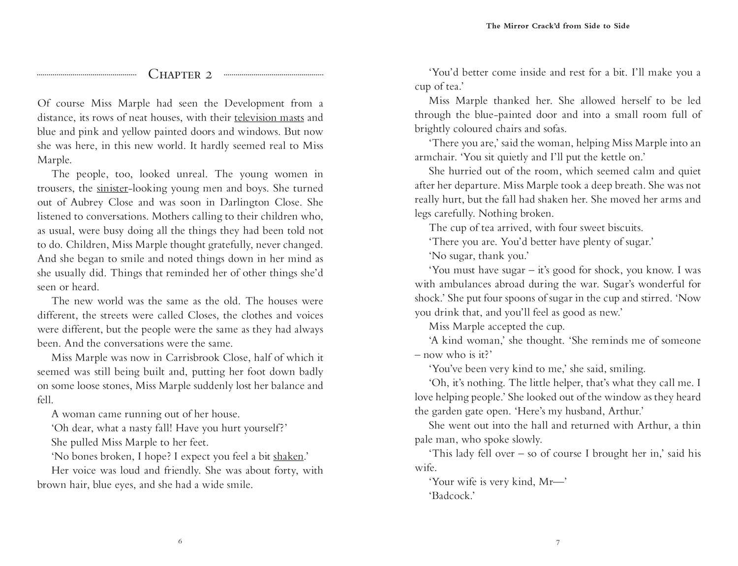 Collins Agatha Christie ELT Readers - The mirror crack’d from side to side: Level 4 – upper- intermediate (B2)