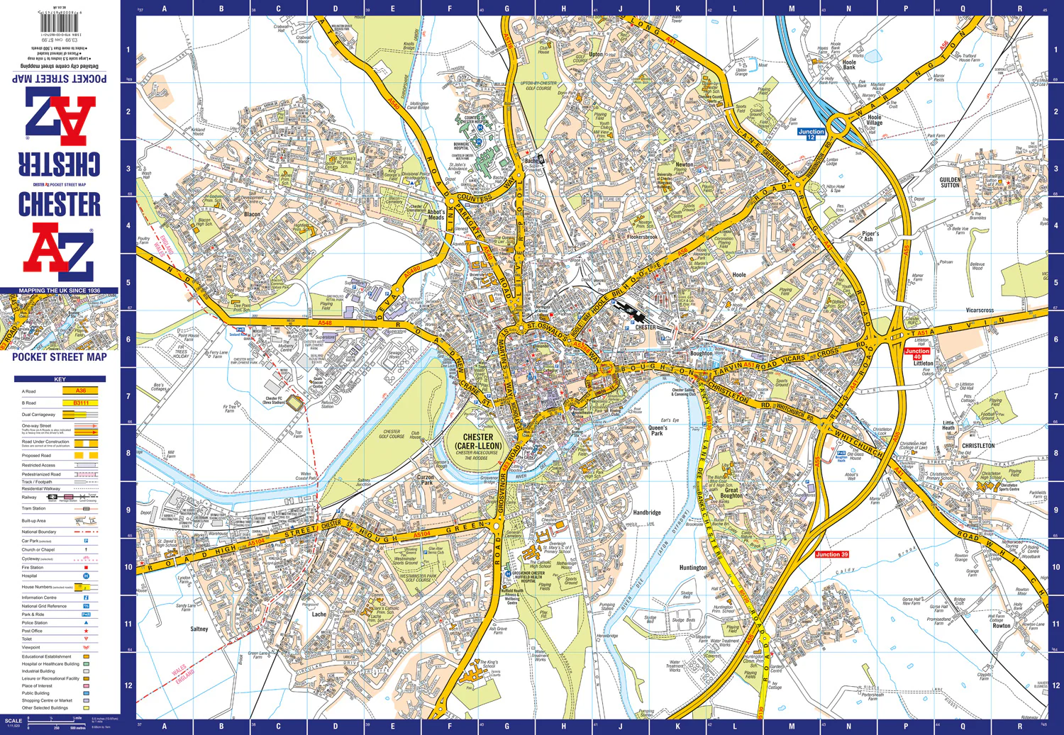 Chester A-Z Pocket Street Map: (First edition)