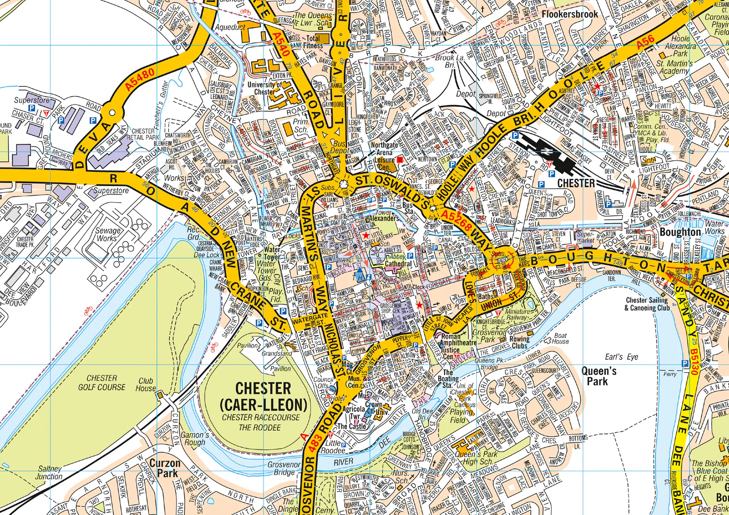 Chester A-Z Pocket Street Map: (First edition)