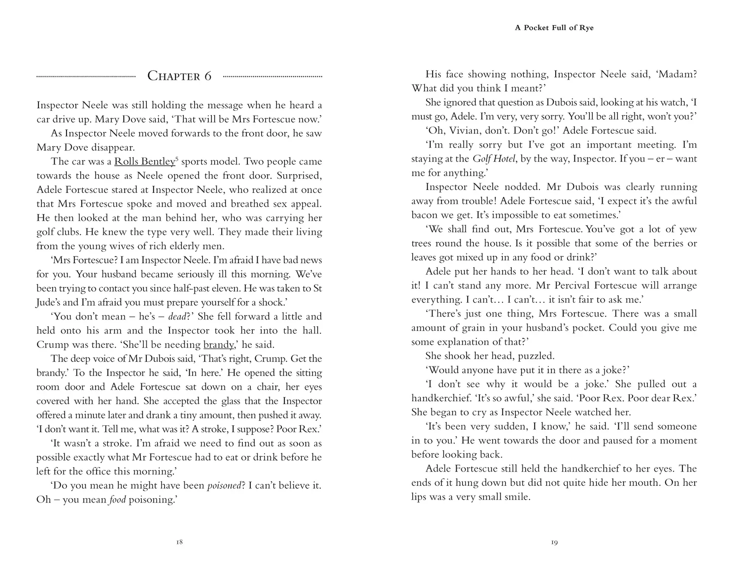Collins Agatha Christie ELT Readers - Pocket Full of Rye: B2+ Level 5 (Second edition)