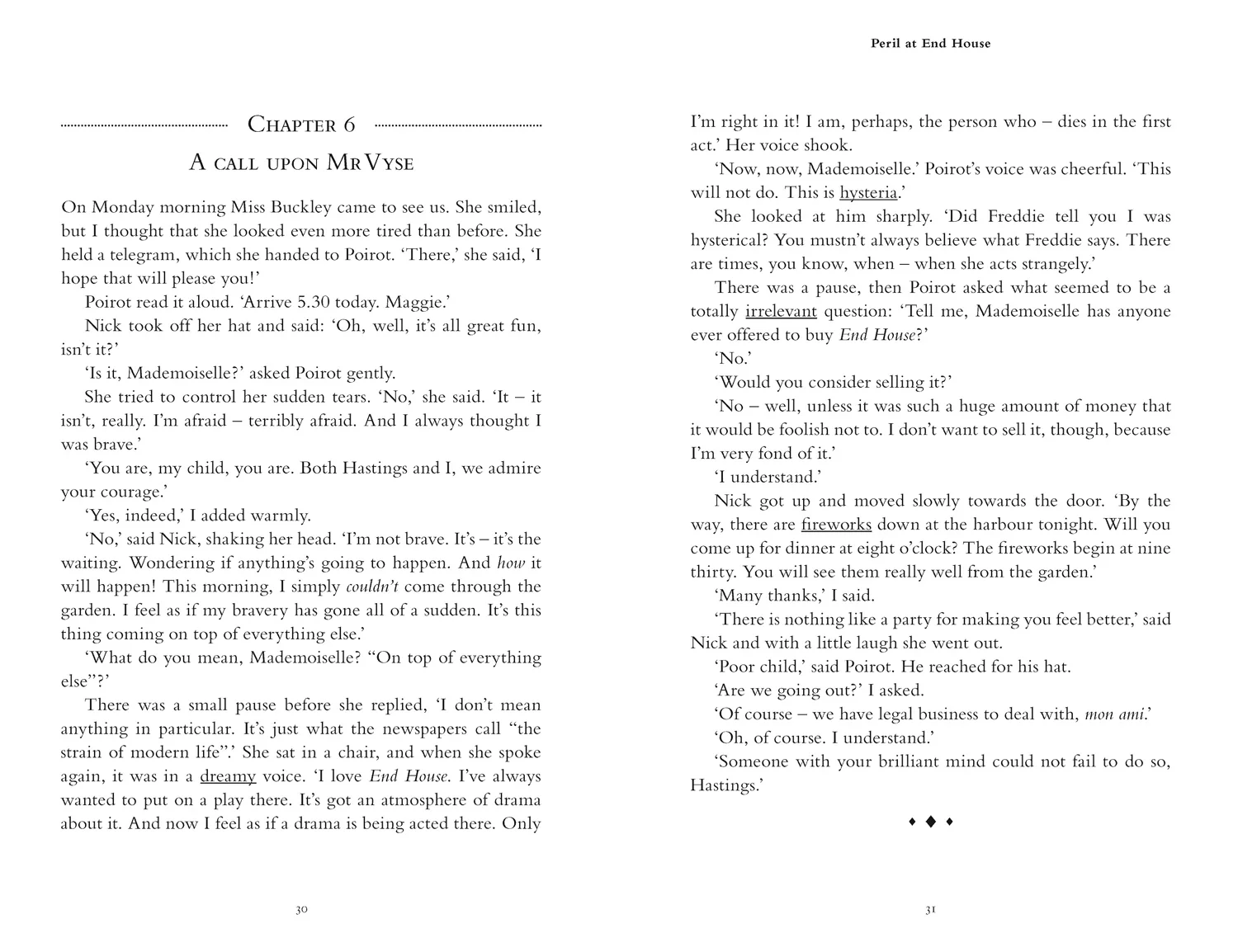 Collins Agatha Christie ELT Readers - Peril at House End: B2+ Level 5 (Second edition)