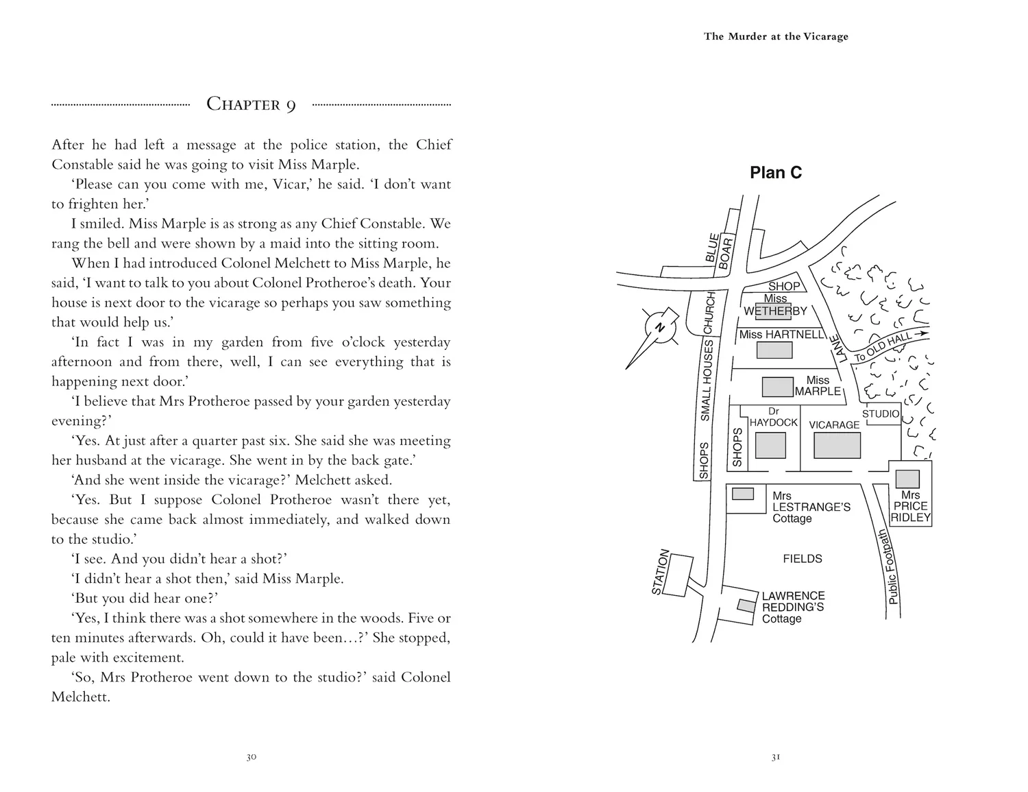 Collins Agatha Christie ELT Readers - Murder at the Vicarage: B2+ Level 5 (Second edition)