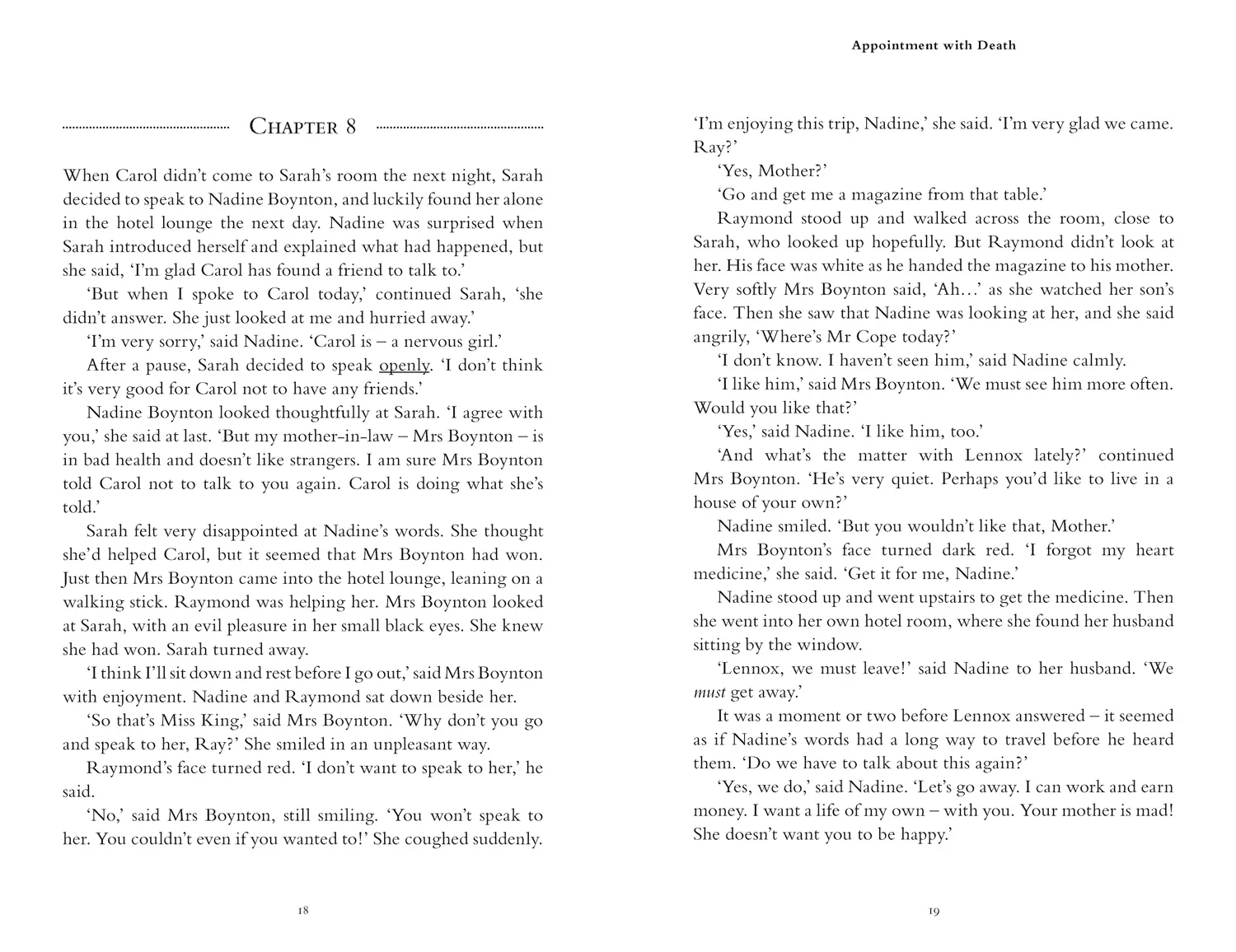 Collins Agatha Christie ELT Readers - Appointment with Death: B2+ Level 5 (Second edition)
