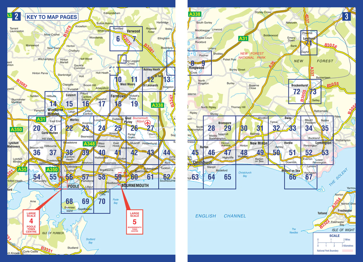 Bournemouth A-Z Street Atlas: (Ninth edition)